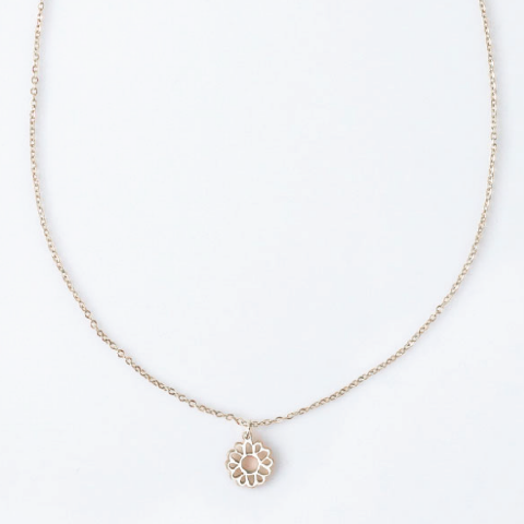 ASTER SEPTEMBER BIRTHFLOWER NECKLACE